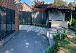 3D панели RKS SLATE Мрамор Cloudy Grey Classic