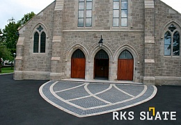 Брусчатка RKS Slate Belgian Black 200х100 мм