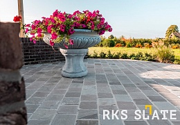 Брусчатка RKS Slate Belgian Grey 200х100 мм