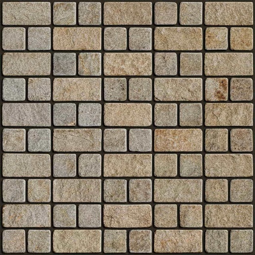 Гранитная брусчатка RKS Slate Vermont 200х100 мм на дорожке: купить, мощение, ландшафтный дизайн