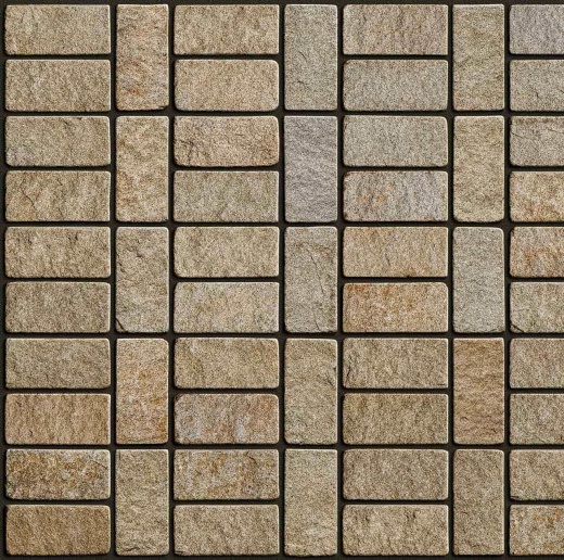 Гранитная брусчатка RKS Slate Vermont 200х100 мм на дорожке: купить, мощение, ландшафтный дизайн