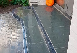 Брусчатка RKS Slate Belgian Grey 200х100 мм