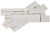 Декоративный камень песчаник RKS SLATE "Песчаник White Sandstone Country" для эксклюзивной отделки фасада