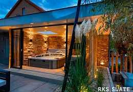 Облицовочный камень RKS SLATE Beige Quartz Strips