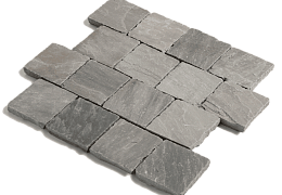 Брусчатка RKS Slate Belgian Grey 200х100 мм