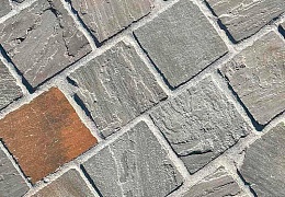 Брусчатка RKS Slate Belgian Grey 200х100 мм