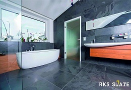 Сланец RKS SLATE Brazil Black Natural 600x600 мм