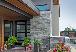 Облицовочный камень RKS SLATE Belgian Grey Sandstone Strips