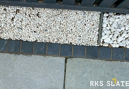 Брусчатка RKS Slate Belgian Black 200х100 мм