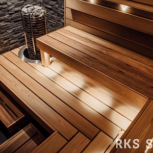 Камень для отделки стен бани — дизайн отделки бань 3D мозаика из камня RKS SLATE Сланец Black Bark Rockface