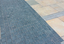 Брусчатка RKS Slate Belgian Black 200х100 мм