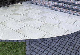 Брусчатка RKS Slate Belgian Black 100х100 мм