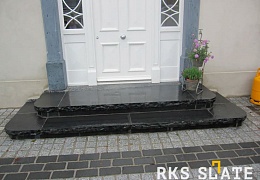 Брусчатка RKS Slate Belgian Black 200х100 мм