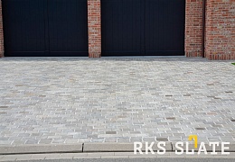 Брусчатка RKS Slate Belgian Grey 200х100 мм