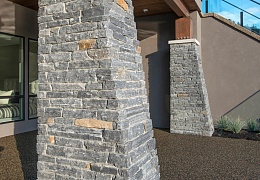 Облицовочный камень RKS SLATE Greenwich Gray Strips