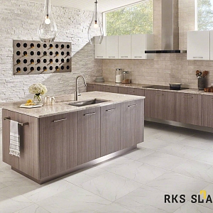 Декоративный камень для дизайна кухни. Фото Натурального камня RKS SLATE
