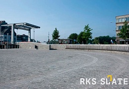 Брусчатка RKS Slate Belgian Grey 200х100 мм