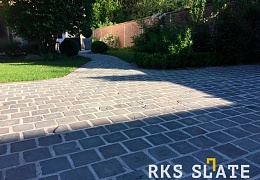 Брусчатка RKS Slate Belgian Grey 200х100 мм