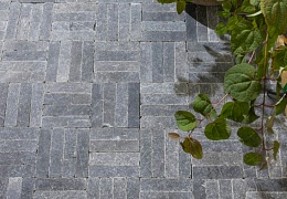 Брусчатка RKS Slate Belgian Black 200х100 мм