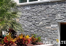 Облицовочный камень RKS SLATE Greenwich Gray Strips