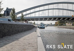 Брусчатка RKS Slate Belgian Grey 200х100 мм