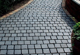 Брусчатка RKS Slate Belgian Black 200х100 мм