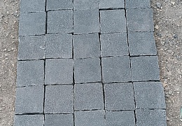 Брусчатка RKS Slate Belgian Black 100х100 мм