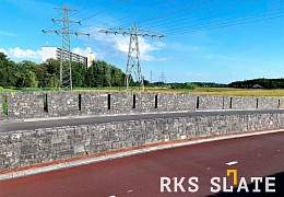 Облицовочный камень RKS SLATE Black Marble Castle