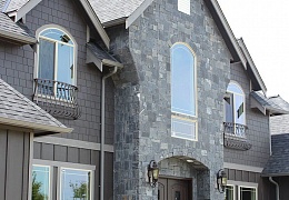 Облицовочный камень RKS SLATE Greenwich Gray Castle