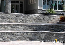 Облицовочный камень RKS SLATE Greenwich Gray Strips