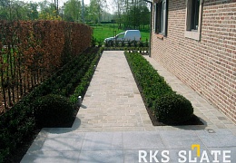 Брусчатка RKS Slate Belgian Grey 200х100 мм