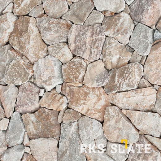 Облицовочный камень для фасада RKS SLATE Sugar Marble Loose