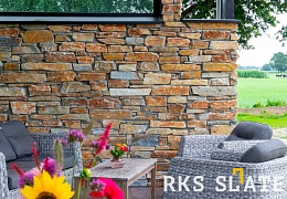 Облицовочный камень RKS SLATE Multi Quartz Strips