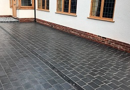 Брусчатка RKS Slate Belgian Black 200х100 мм