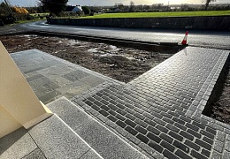 Брусчатка RKS Slate Belgian Black 100х100 мм