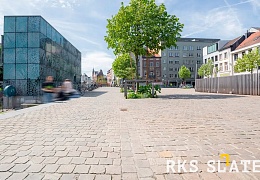Брусчатка RKS Slate Belgian Grey 200х100 мм