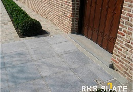 Брусчатка RKS Slate Belgian Grey 200х100 мм