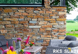 Облицовочный камень RKS SLATE Beige Quartz Strips