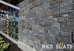 Облицовочный камень RKS SLATE Greenwich Gray Castle