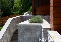 Облицовочный камень RKS SLATE Grey Quartz Loose