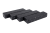 Брусчатка RKS Slate Belgian Black Ригель 320х80 мм. Прочная тротуарная плитка из натурального известняка. Лучшая цена на плитку из камня известняк