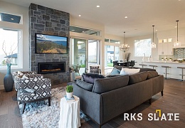 Облицовочный камень RKS SLATE Greenwich Gray Castle