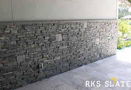 Облицовочный камень RKS SLATE Greenwich Gray Strips