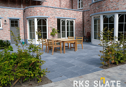 Брусчатка RKS Slate Belgian Grey 200х100 мм