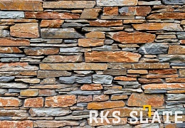 Облицовочный камень RKS SLATE Multi Quartz Strips