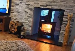 3D панели RKS SLATE Мрамор Cloudy Grey Classic