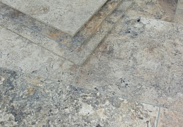 Плитка из травертина Silver Cross Cut