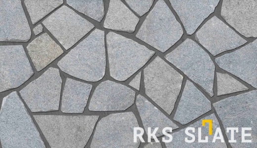 Облицовочный камень RKS SLATE Grey Quartz Loose