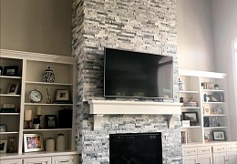3D панели RKS SLATE Мрамор Cloudy Grey Classic