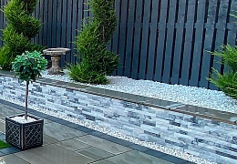 3D панели RKS SLATE Мрамор Cloudy Grey Classic